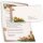 20-pc. Complete Motif Letter Paper-Set GINGERBREAD TIME