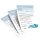 Motif Letter Paper! BLUE CHRISTMAS PRESENTS 50 sheets DIN A5