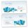 Motif envelopes Christmas, BLUE CHRISTMAS PRESENTS 50 envelopes (windowless) - DIN LONG (220x110 mm) | Self-adhesive | Order online! | Paper-Media