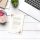 Les blocs-notes LETTRE FLORALE | Format DIN A5 |  2 Blocs