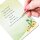 Notepads GREEN PARROT | DIN A6 Format |  10 Blocks