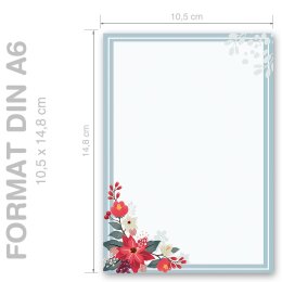 AUTUMN BRANCHES Notizblöcke  CLASSIC 10 Blocks, DIN A6 (105x148 mm), BLA6-3008-10