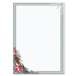 Blocchi RAMI DI INVERNO | Formato DIN A6 |  20 Blocchi...