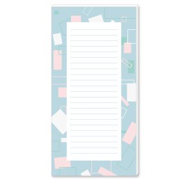 Notepads SQUARES | DIN LONG Format Marble &...