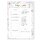 Blocs de notas Planificador diario BLOOM | Formato DIN A5