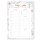 Les blocs-notes Planificateur quotidien BLOOM | Format DIN A5 |  2 Blocs