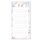 Notepads BLOOM  | DIN LONG Format |  2 Blocks