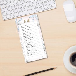 Notepads BLOOM  | DIN LONG Format |  10 Blocks