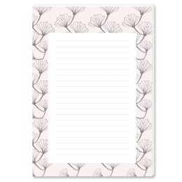 Notizblöcke GINKGO | DIN A5 Format | 4 Blöcke