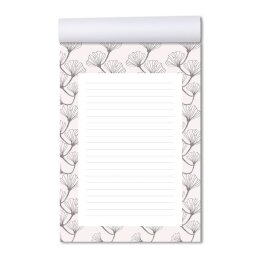 Notepads GINKGO | DIN A5 Format |  10 Blocks