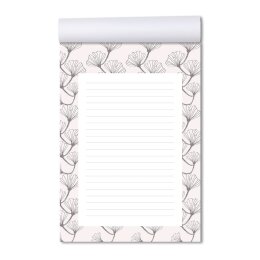 Notepads GINKGO | DIN A5 Format |  20 Blocks