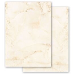 Marble paper | Stationery-Motif MARBLE BEIGE | Marble...