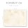 10 patterned envelopes MARBLE BEIGE in C6 format (windowless)