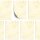 MARMO GIALLO CHIARO Briefpapier Papier de marbre ELEGANT 50 fogli di cancelleria, DIN A5 (148x210 mm), A5E-078-50