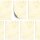 MARMOR HELLGELB Briefpapier Marmorpapier ELEGANT 100 Blatt Briefpapier, DIN A5 (148x210 mm), A5E-078-100