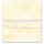 10 patterned envelopes MARBLE LIGHT YELLOW in standard DIN long format (windowless) Marble & Structure, Marble motif, Paper-Media