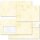 50 patterned envelopes MARBLE LIGHT YELLOW in standard DIN long format (windowless)