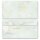 10 patterned envelopes MARBLE LIGHT GREEN in standard DIN long format (windowless) Marble & Structure, Marble motif, Paper-Media