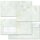 10 patterned envelopes MARBLE LIGHT GREEN in standard DIN long format (windowless)