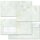 50 patterned envelopes MARBLE LIGHT GREEN in standard DIN long format (windowless)