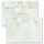 Briefumschläge MARMOR HELLGRÜN - 10 Stück C6 (ohne Fenster) Marmor & Struktur, Marmor-Motiv, Paper-Media