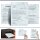 Motif Letter Paper! MARBLE LIGHT BLUE 100 sheets DIN LONG