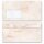 Briefumschläge MARMOR TERRACOTTA - 50 Stück DIN LANG (mit Fenster) Marmor & Struktur, Marmor-Umschläge, Paper-Media
