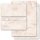 Motiv-Briefpapier Set MARMOR TERRACOTTA - 100-tlg. DL (ohne Fenster) Marmor & Struktur, Marmorpapier, Paper-Media