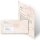 100-pc. Complete Motif Letter Paper-Set MARBLE TERRACOTTA