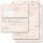 Motiv-Briefpapier Set MARMOR TERRACOTTA - 100-tlg. DL (mit Fenster) Marmor & Struktur, Marmorpapier, Paper-Media