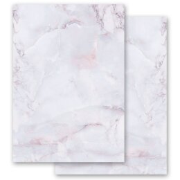 Motif Letter Paper! MARBLE LILAC 100 sheets DIN A4 Marble...