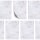 MARMO LILLA Briefpapier Papier de marbre ELEGANT 50 fogli di cancelleria, DIN A5 (148x210 mm), A5E-082-50