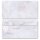 Briefumschläge MARMOR FLIEDER - 10 Stück DIN LANG (ohne Fenster) Marmor & Struktur, Marmorpapier, Paper-Media