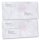 Sobres de adorno Mármol & Estructura, MÁRMOL LILA 10 sobres (con ventana) - DIN LANG (220x110 mm) | Auto-adhesivo | Orden en línea! | Paper-Media