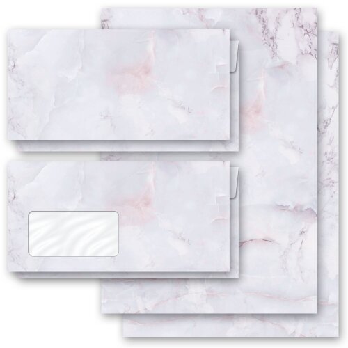 Motif Letter Paper-Sets MARBLE LILAC Marble paper Marble & Structure, Marble paper, Paper-Media