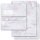 Motiv-Briefpapier Set MARMOR FLIEDER - 200-tlg. DL (mit Fenster) Marmor & Struktur, Marmorpapier, Paper-Media