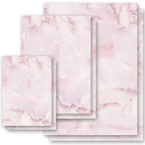 Motif Letter Paper! MARBLE MAGENTA Marble paper