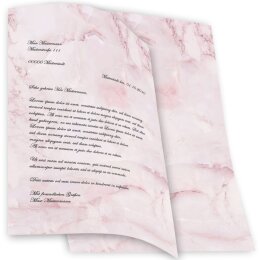 Papel de carta MÁRMOL MAGENTA Papier de marbre