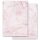 100 fogli di carta da lettera decorati MARMO MAGENTA DIN A4 Marmo & Struttura, Papier de marbre, Paper-Media