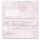 Briefumschläge MARMOR MAGENTA - 50 Stück DIN LANG (mit Fenster) Marmor & Struktur, Marmor-Umschläge, Paper-Media