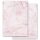 Motif-Stationery Sets Marble & Structure, MARBLE MAGENTA 20-pc. Complete set - DIN A4 & DIN LONG Set. | Order online! | Paper-Media