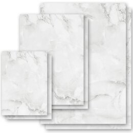 Papel de carta MÁRMOL GRIS CLARO  Papier de marbre