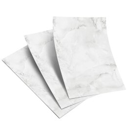 Motif Letter Paper! MARBLE LIGHT GREY 100 sheets DIN A6