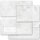 50 enveloppes à motifs au format DIN LONG - MARBRE GRIS CLAIR (avec fenêtre)