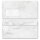 Briefumschläge MARMOR HELLGRAU - 50 Stück DIN LANG (mit Fenster) Marmor & Struktur, Marmor-Umschläge, Paper-Media