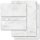 100-pc. Complete Motif Letter Paper-Set MARBLE LIGHT GREY Marble & Structure, Marble paper, Paper-Media