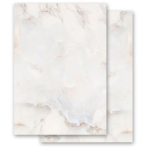 Motif Letter Paper! MARBLE NATURAL 100 sheets DIN A5 Marble & Structure, Marble paper, Paper-Media