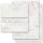 Motiv-Briefpapier Set MARMOR NATUR - 20-tlg. DL (ohne Fenster) Marmor & Struktur, Marmorpapier, Paper-Media