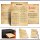 HISTORY Briefpapier Vecchia Carta Vintage ELEGANT 50 fogli di cancelleria, DIN A5 (148x210 mm), A5E-086-50