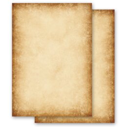 Motif Letter Paper! RUSTIC 50 sheets DIN A5 Antique &...